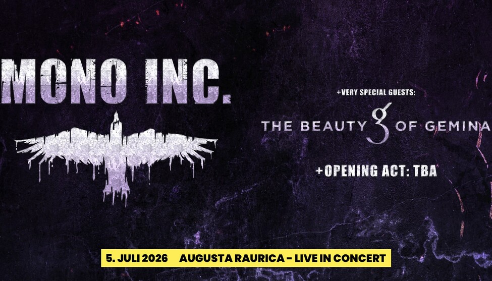 Mono Inc. | So 05. Juli 2026 | Theater Augusta Raurica, Basel