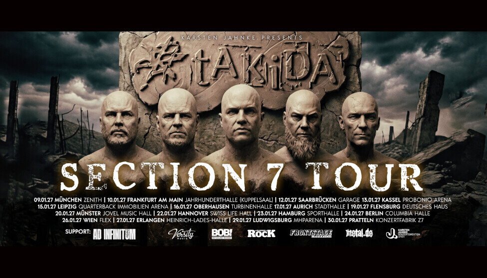 Takida | Sa 30. Januar 2027 | Konzertfabrik Z7, Basel