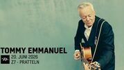 Tommy Emmanuel | Fr 26. Juni 2026 | Konzertfabrik Z7, Basel