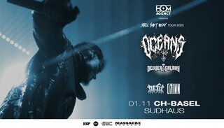 OCEANS | Sa 01. November 2025 | Sudhaus, Basel