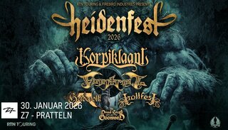 Korpiklaani | Fr 30. Januar 2026 | Konzertfabrik Z7, Basel