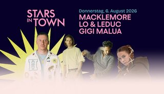 Stars in Town 2026 | Do 06. August 2026 | Stars in Town 2026, Schaffhausen