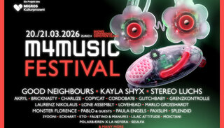 m4music Festival 2026 | Sa 21. März 2026 | m4music Festival 2026, Zürich