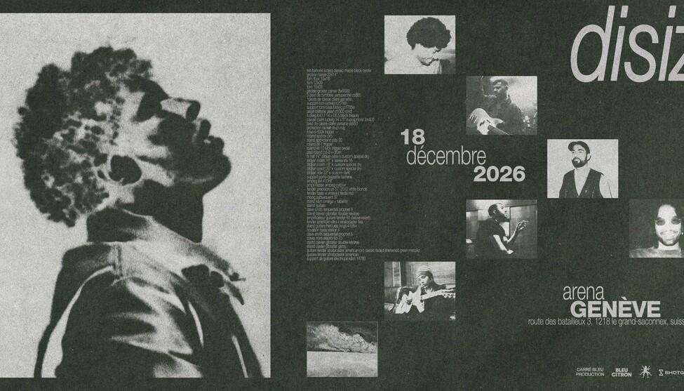 Disiz | Fr 18. Dezember 2026 | Arena Genève, Genf