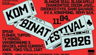 Blanche Biau | Sa 11. April 2026 | Kombinat Festival, Zürich