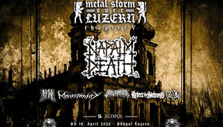 Napalm Death | Sa 18. April 2026 | Südpol, Luzern