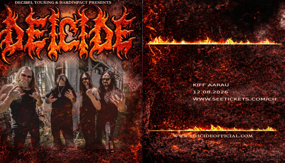 Deicide | Mi 12. August 2026 | KIFF, Saal, Aarau