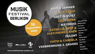 Lou Kaena | Sa 19. September 2026 | Musik Festival Oerlikon, Zürich