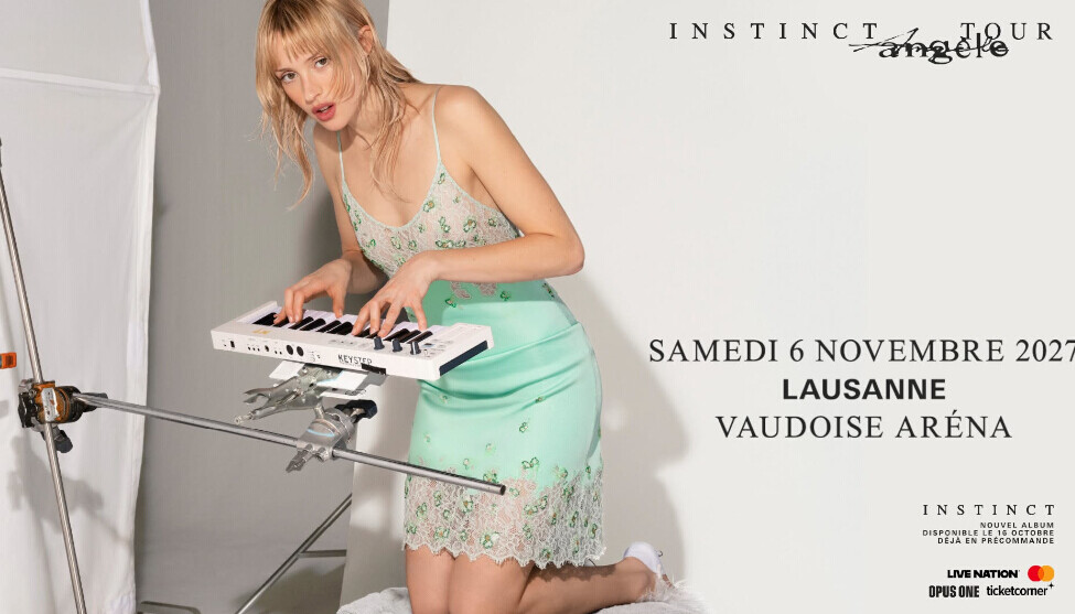 Angèle | Sa 06. November 2027 | Vaudoise Aréna, Lausanne